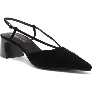 JEFFREY CAMPBELL Annemarie Slingback Pumps in Black Size 6